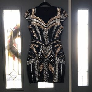 Express Sequin Dress Size Small